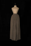 Mutedance 24 Spring/Summer Silk Elastic Waist Loose Pants MD-MD24SS12-HUI Gray PM114
